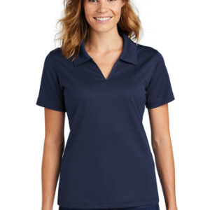 Sport-Tek® Ladies Dri-Mesh® V-Neck Polo
